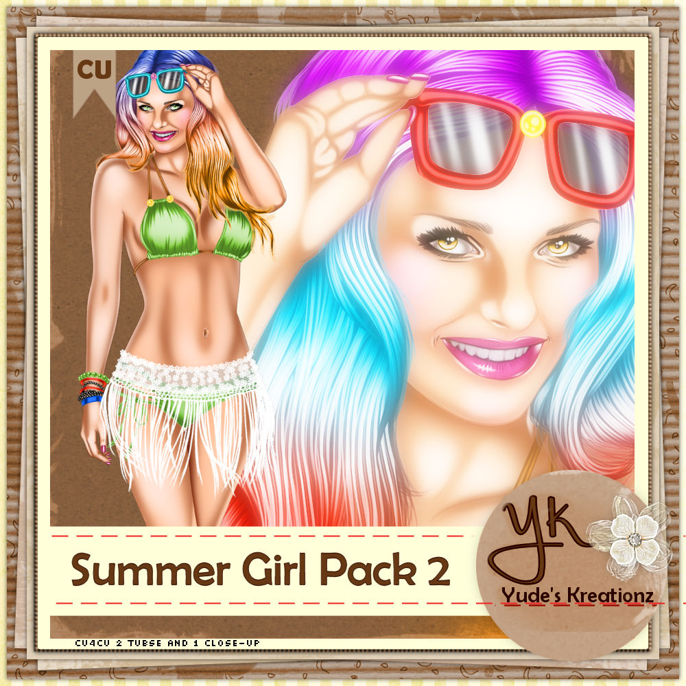 Summer Girl Pack 2 - Click Image to Close